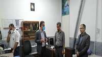 بازدید دکتر پورمحمدی از مرکز پیام و کد یک شهری اورژانس 115، مرکز خدمات جامع سلامت سیدالشهداء و نقاهتگاه بیماران مبتلا به کرونا ویروس در دامغان